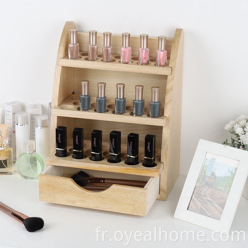 3 Layer Essential Oil Racks With Drawer